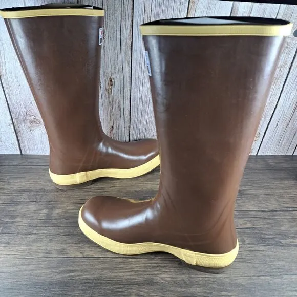 Xtratuf Legacy Deck Boot 15&quot; Non-Insulated 22272G Brown Men's Sz 9 (VGC)