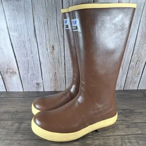 Xtratuf Legacy Deck Boot 15&quot; Non-Insulated 22272G Brown Men's Sz 9 (VGC)