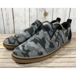Xtratuf Sharkbyte Canvas Camouflage Deck Boat Shoes Mens Size 13 Slip On