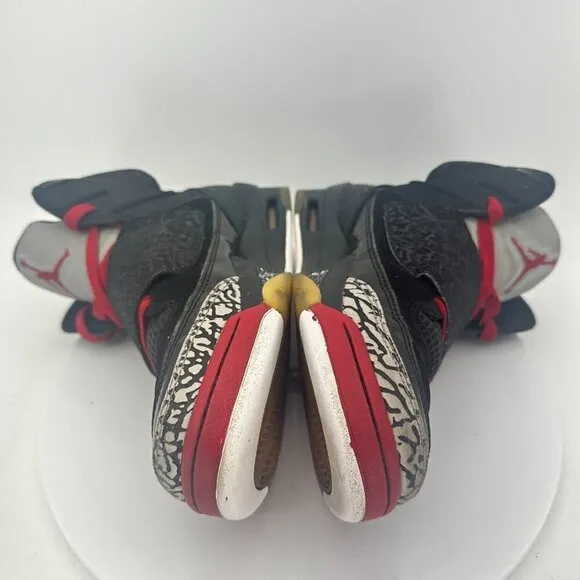 xxxNike Air Jordan Son of Mars Youth Size 6Y Black Cement 512245-001 Shoes