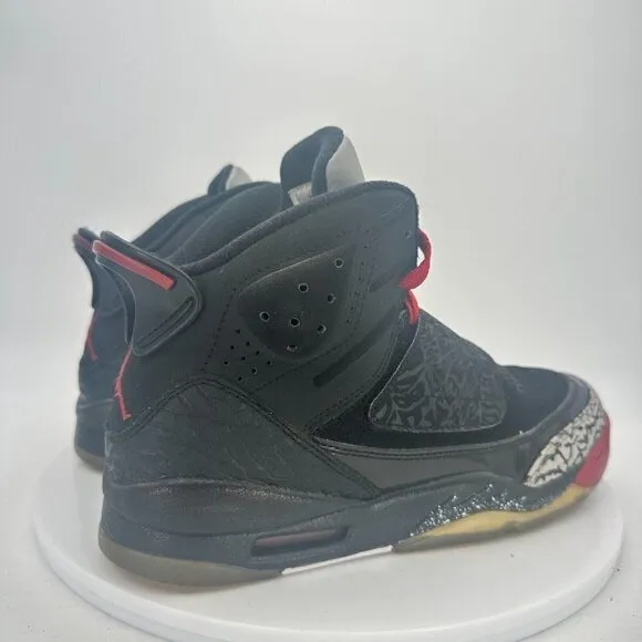 xxxNike Air Jordan Son of Mars Youth Size 6Y Black Cement 512245-001 Shoes