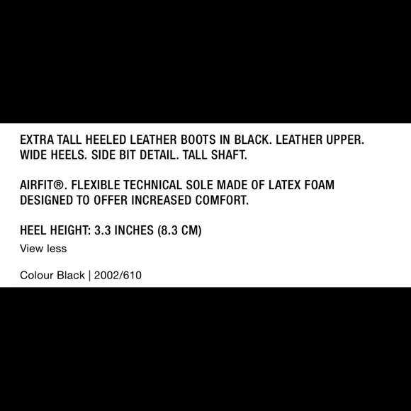 ZARA Tall Heeled Genuine Leather Boots With Saddle